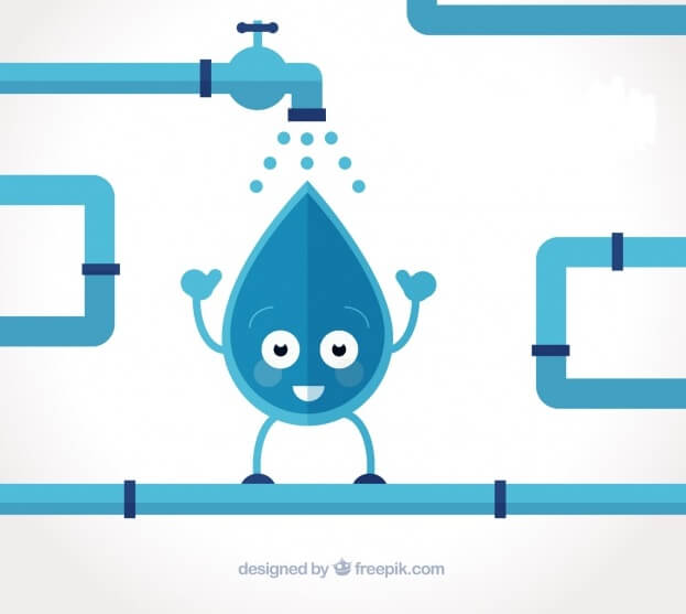 drip campaign graphic water droplet coming out of pipe