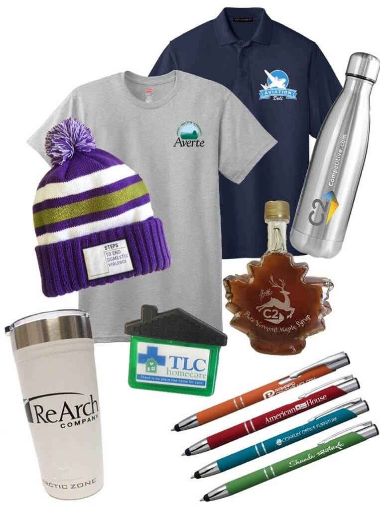 Collage of Promotional Products