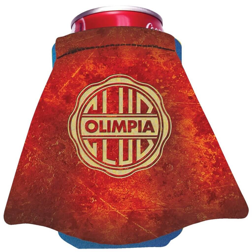 Branded Koozie with Cape Decoration